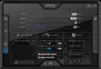 О программе MSI Afterburner 4.6.5