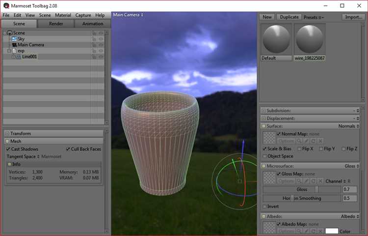 Преимущества Marmoset Toolbag 4.0.4.3